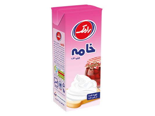 Ramak Cream - Pure Milk Cream - 30% Fat - 200ml - 6 Pack