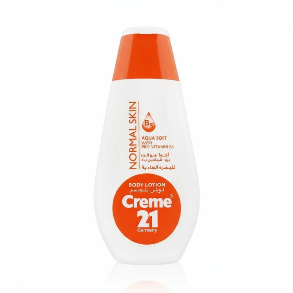 Creme 21 - Body Lotion - Normal Skin - Aqua Soft With Pro Vitamin B5 - 250ML