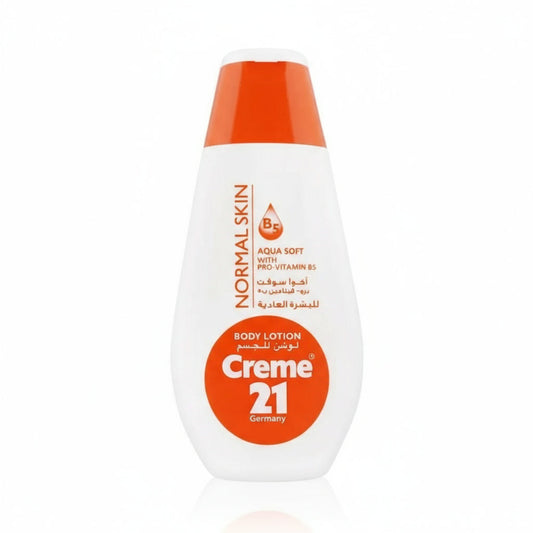 Creme 21 - Body Lotion - Normal Skin - Aqua Soft With Pro Vitamin B5 - 250ML