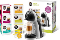 De'Longhi - Nescafe - Dolce Gusto - Mini Me Coffee Capsule Machine by DeLonghi - Grey & Piano Black - EDG155.BG