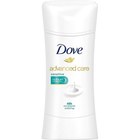 Dove - Advanced Care - Antiperspirant - Sensitive - 2.60 oz (76gm)