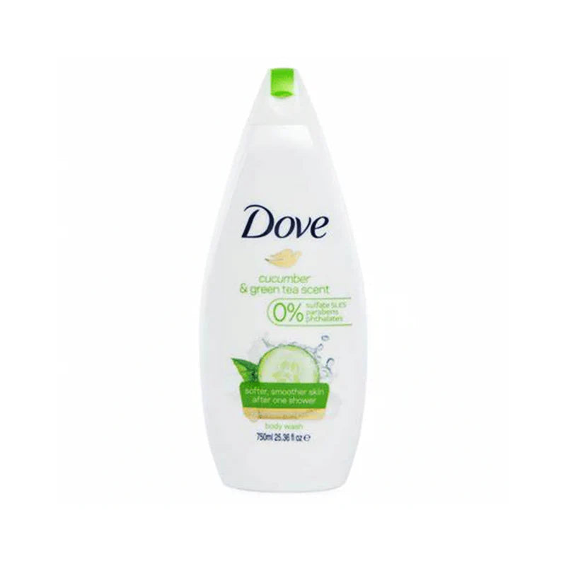 Dove - Body Wash - Refreshing - Cucumber & Green Tea Scent - 750 ML