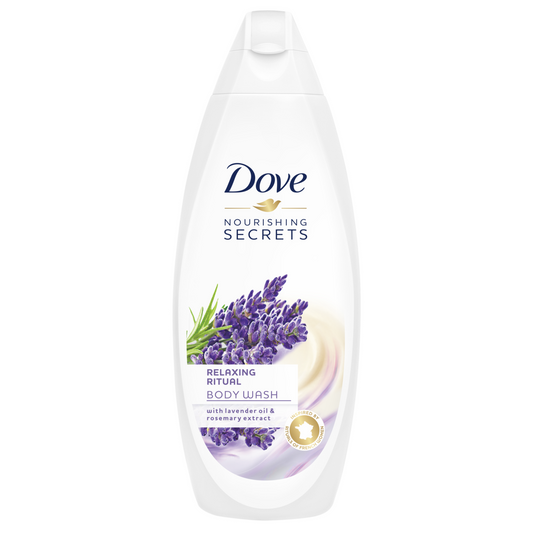 Dove - Relaxing Ritual - Body Wash - With Lavender Oil & Rosemary Extracts - 750 ml