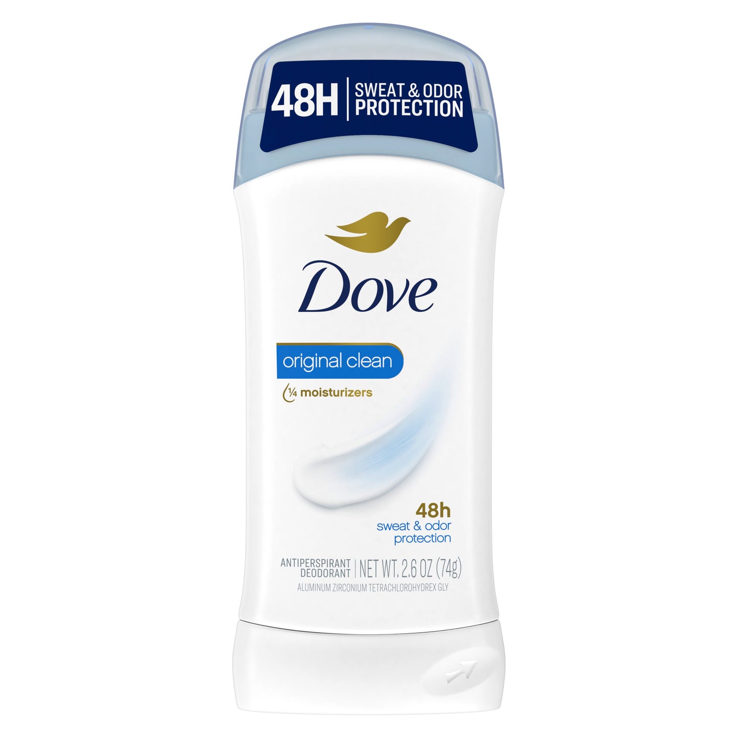 Dove Sensitive - Anti-Perspirant - Deodorant Stick - Original Clean - 2.60 oz (74gm)