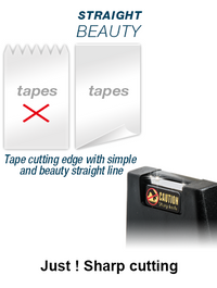 Excell - Office Stationary - Tape Dispenser & Cutter - ET-19125 (1" wide, 1"&3" dualcore)