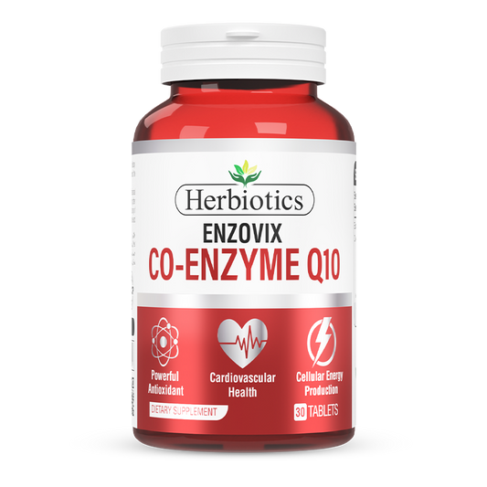 Herbiotics - Enzovix - Supplement - Standard Pack - Co Q10 Heart Health