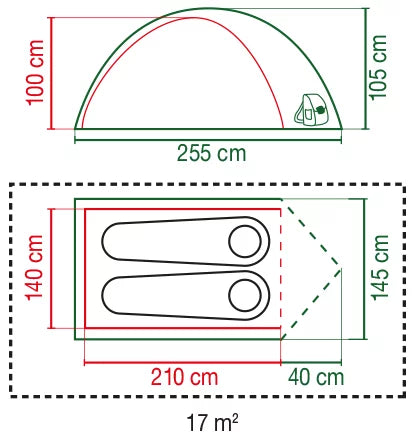 Coleman - Darwin 2 Person Tent