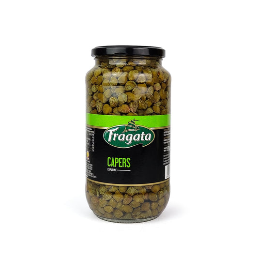 Fragata - Capers in Brine - 935g - Drained Weight: 595g- Pack Of 12