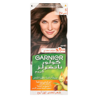 GARNIER - HAIR COLOR - Naturals Creme - 5 LIGHT BROWN - Chantain Clair - 110ml (Imported)
