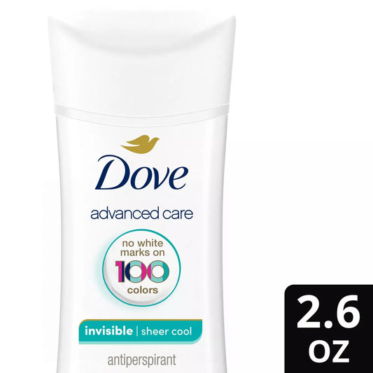 Dove Beauty - Advanced Care - Sheer Cool - 72-Hour Women's Antiperspirant - Deodorant - 2.6oz (76gm)