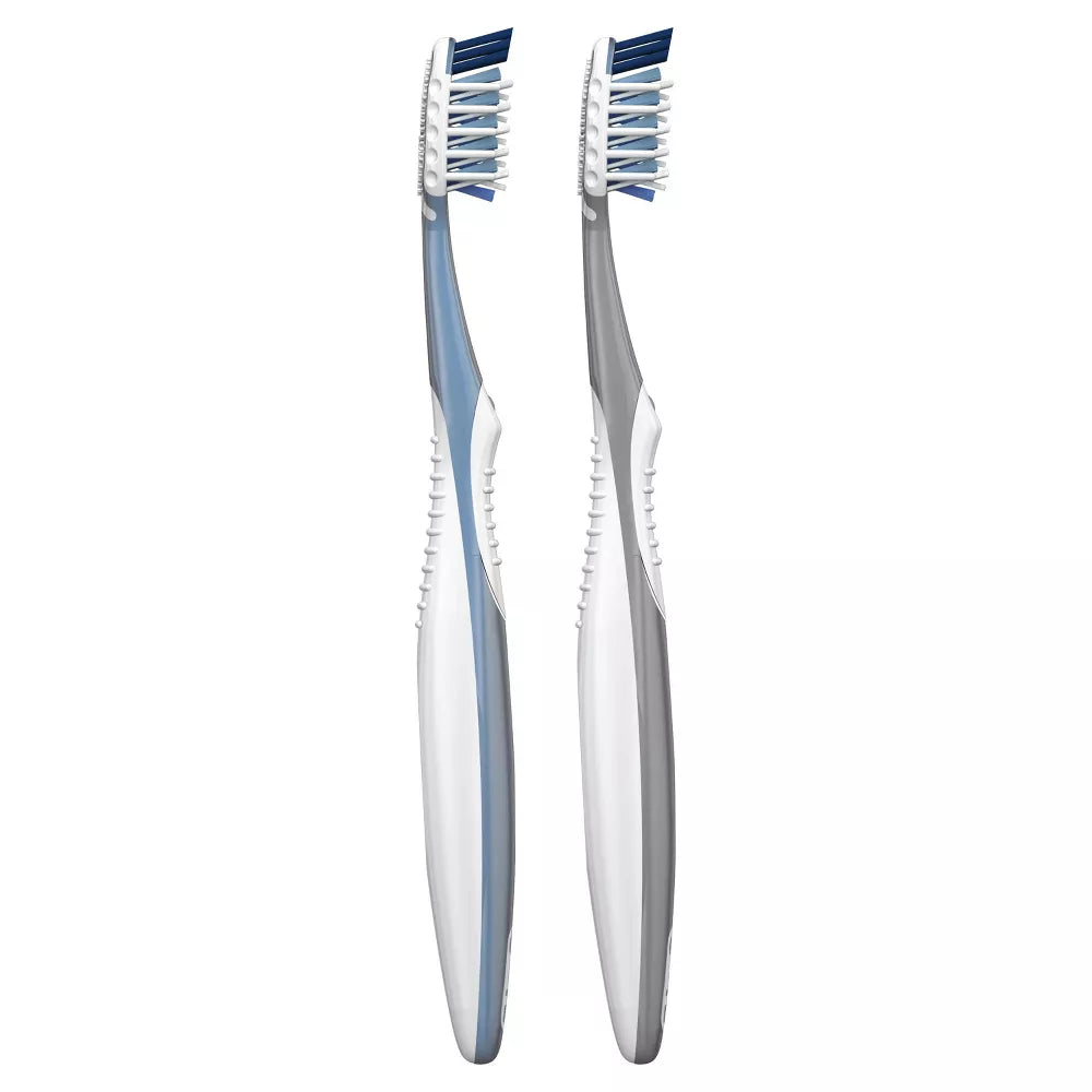 Oral B Cross Action - All In One Toothbrush - Medium - Dual Pack