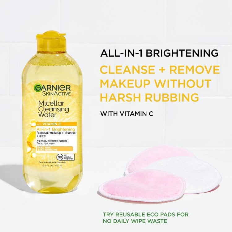 Garnier - Micellar Cleansing Water - Vitamin C - 125ml