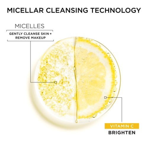 Garnier - Micellar Cleansing Water - Vitamin C - 125ml