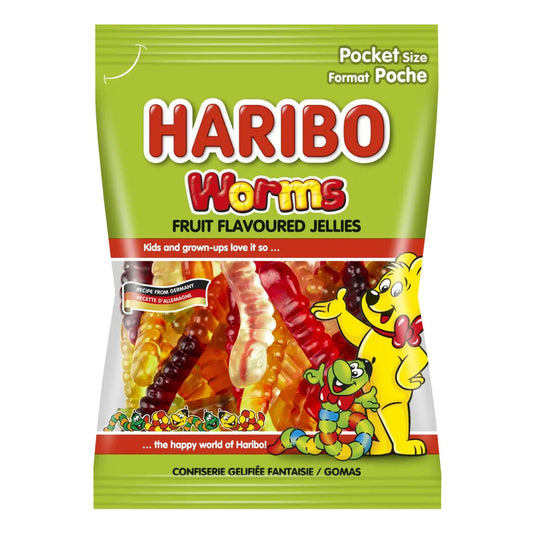 HARIBO - Stripemix - Worms - 30gm - 48 CT