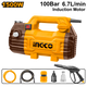 INGCO - 100 Bar (1450 PSI) - 1500 Watt - Induction Motor High Pressure Washer With Accessories (HPWR15028)
