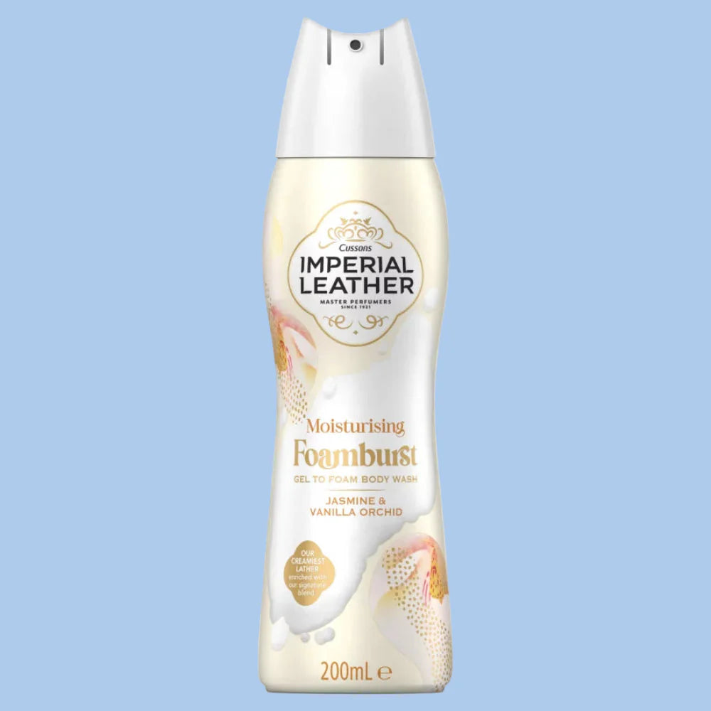 Cussons - IMPERIAL LEATHER - Moisturising Foamburst - (1X6) 200ml