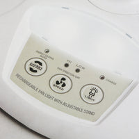 Lido - Rechargeable Fan (MS-3416r) - 16" - With Adjustable Stand & Remote Control