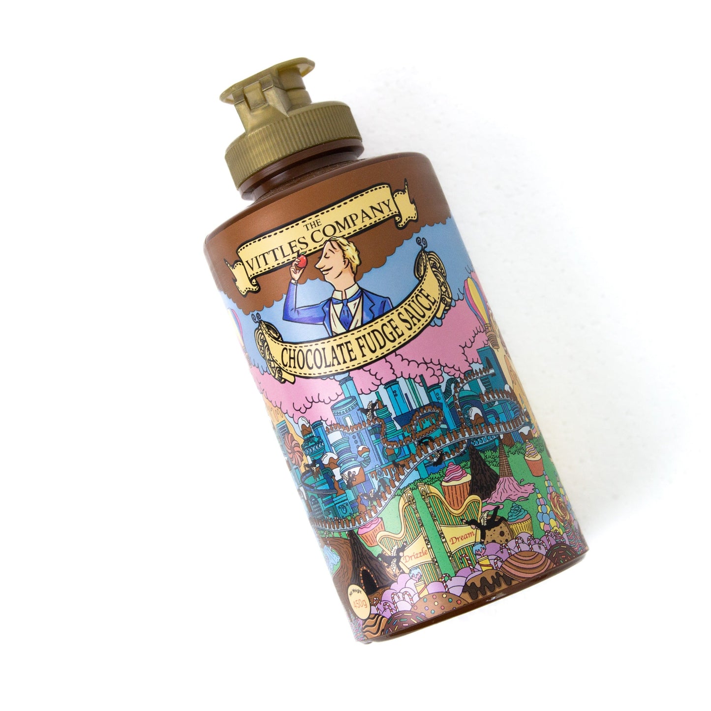 The Vittles Company - Chocolate Fudge - Flavored Sauce - 1000g (1 KG)