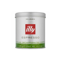 Illy - Classico Decaffeinated - Ground Espresso Coffee - Medium Roast - 125g
