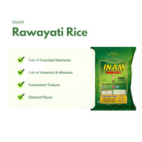 Inam Rice - Riwayati - Kainat Superior Quality Basmati 1121 - XXL - 25 KG