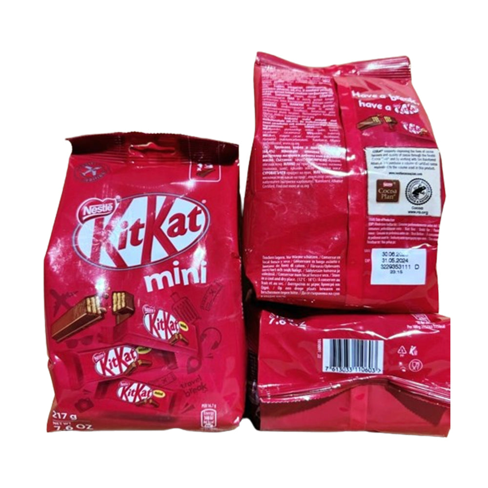 KitKat - 2-Finger - Mini - Share Bag - 217G - ~13 Fingers