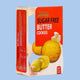 KAERS - OATMEAL BUTTER COOKIES - Sugar Free -100g -Crtn /24 Each