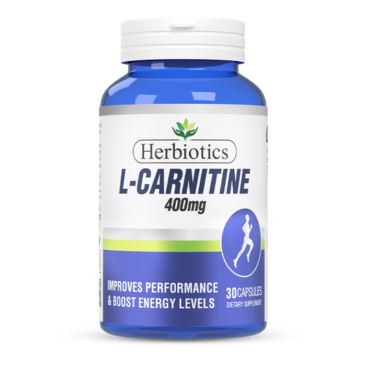 Herbiotics - L-Carnitine - Supplement - Standard Pack - Fat Metabolism