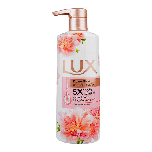 LUX - DEWY GLOW Body Wash - Dewy Sakura Fragrance - 450 ML
