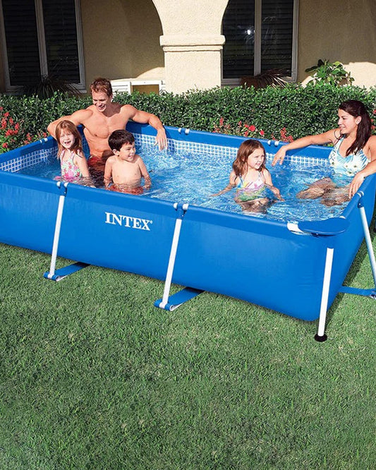 METAL FRAME POOL (86X59X23 INCH)