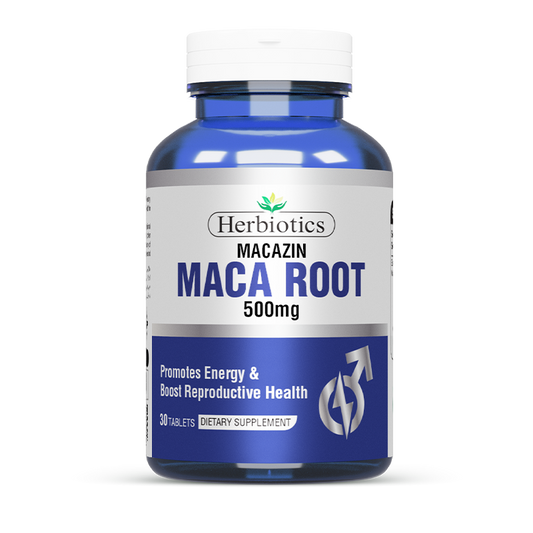Herbiotics - Macazin - Tablets - 500 Mg - Maca Root Energy