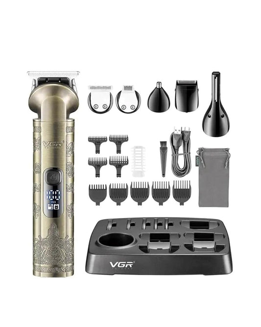VGR Pro Multi-Functional Grooming Kit