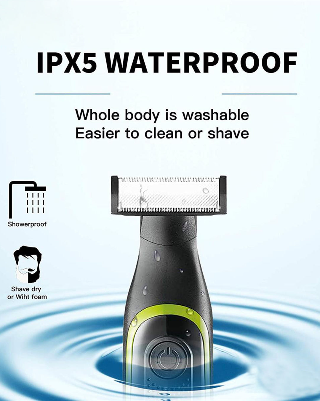 Waterproof Beard Trimmer