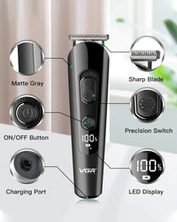VGR 4-in-1 Multi-Functional Grooming Kit