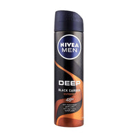 NIVEA MEN - Deep Black Carbon - Deodorant Spray - 150ml