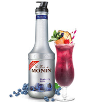 Monin - Blueberry Purée - MYRTILLE Blueberry - 1 Liter - Le Fruit De Monin