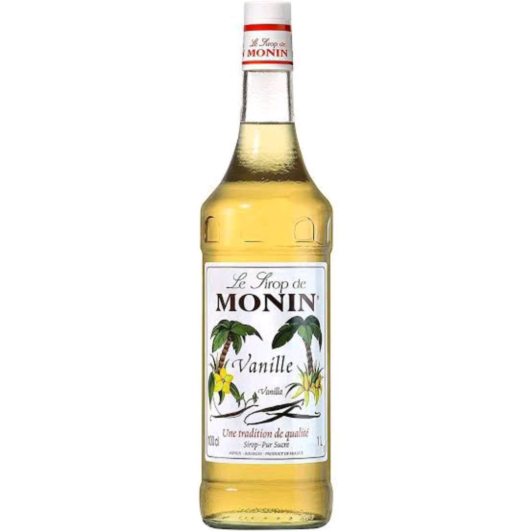 Monin - Vanilla - Syrup - Sugar Free - 1000 ML - Le Sirop de MONIN