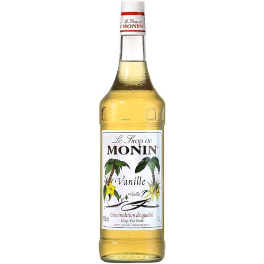 Monin - Vanilla - Syrup - Sugar Free - 1000 ML - Le Sirop de MONIN