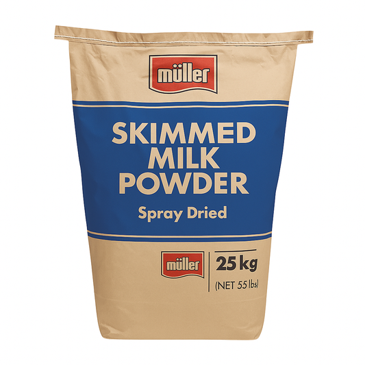 Muller Powder - Instant Skimmed Milk Powder - Spray Dried Milk - 25 KG - Skimmed Milk