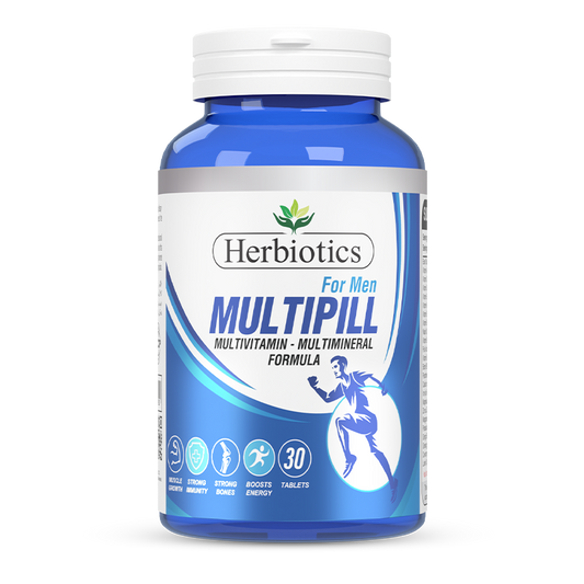Herbiotics - Multipill - Supplement - Standard Pack - Daily Multivitamin