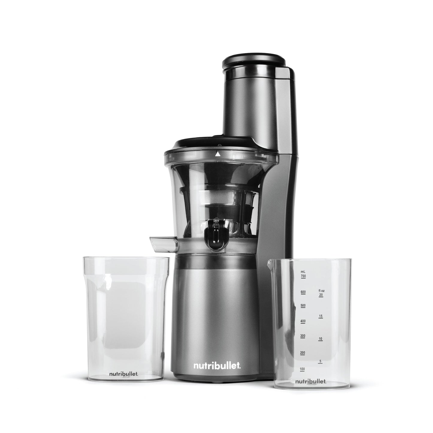 Nutribullet - Slow Juicer - NB-SJ300 - Cold Press Juicing - Alloy Grey - 1 Year Warranty