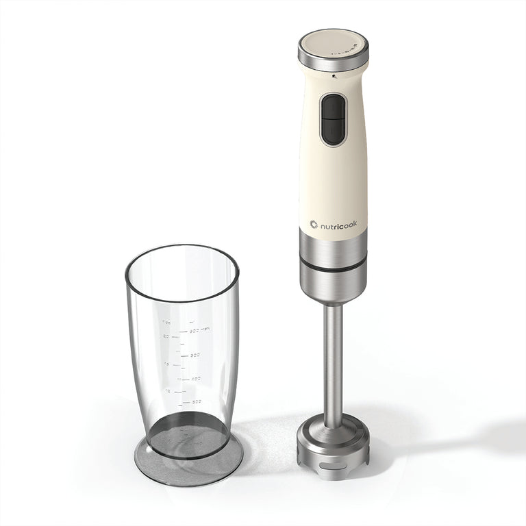 Nutricook - Hand Blender - NC-HB150BG - Smooth Blending - White Aluminium - 2 Years Warranty