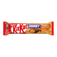 Nestle Kitkat - Chunky - Peanut Butter - Chocolate Wafer Bar - 24 Pc x40 Gm