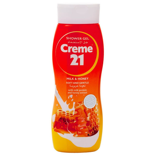 Creme 21 - Shower Gel - Milk & Honey - 250ML