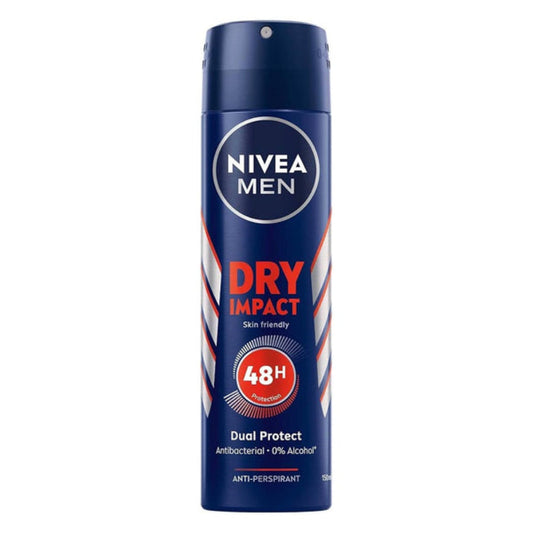 NIVEA MEN  - DRY IMPACT - DEODORANT SPRAY - 150 ml