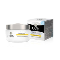 Olay - Natural Aura - Day Cream With Mulberry Extract - SPF15 - 50g