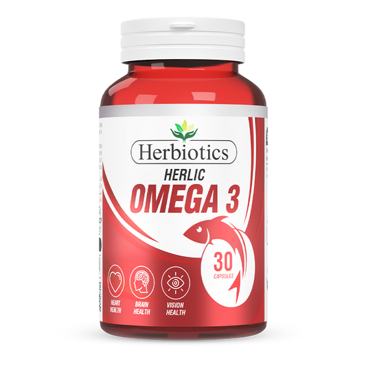 Herbiotics - Herlic - Fish Oil - Standard Pack - Omega 3 Source