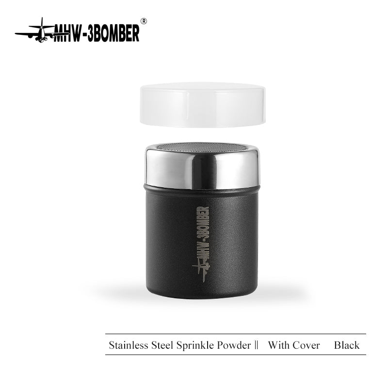 Coffee Cartel - MHW3 Bomber - PP Sprinkle Powder-250ml - Black, Large (L) - SP5522B