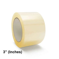 AG - Carton Tape - Super Solvent - Transparent - 3" Inch - 72 Yards (Gaz) - Pack of 4