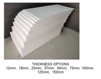 White Styrofam Sheet - 24"x36" - 1" (25 mm) - 1 Sheet