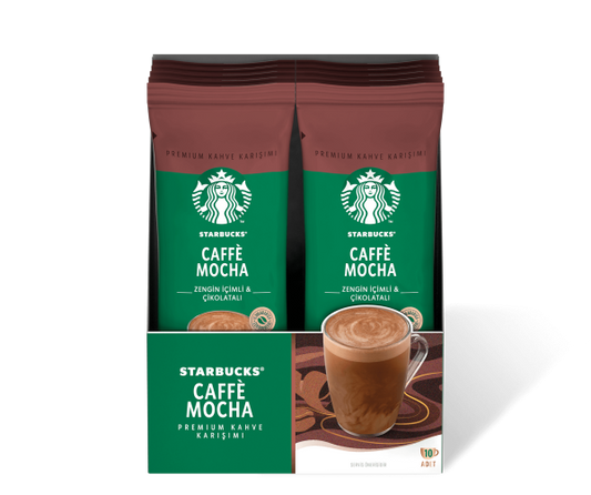 Starbucks® - Caffè Mocha - Premium Instant Coffee - Sachets (Imported From Turkey)